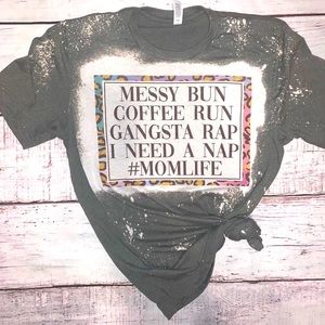 Momlife Bleached Tee